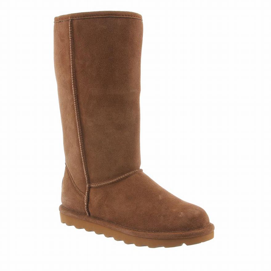 Bearpaw Elle Tall Tall Boots UK - Women's Boots Brown ||HFYTME-581||